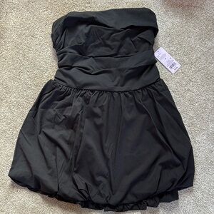 Wild Fable Black Strapless Mini Dress